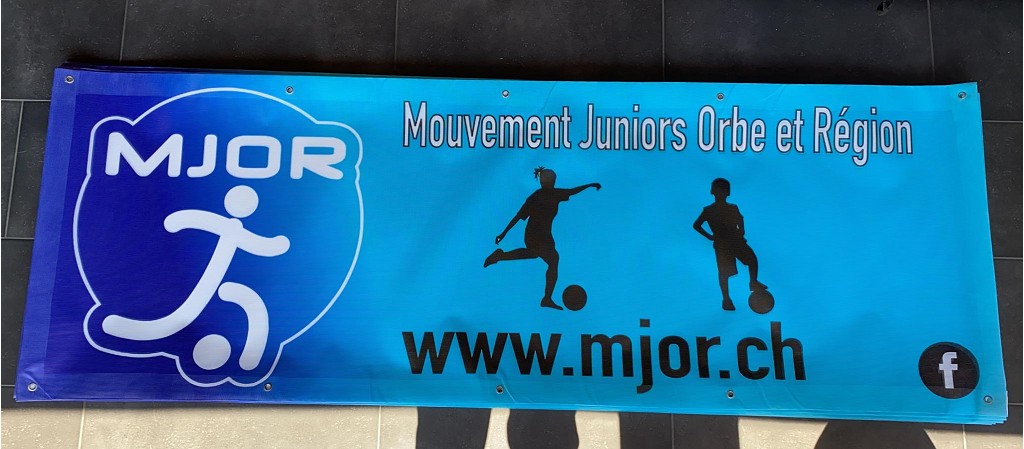 Des nouvelles banderoles MJOR ornent les terrains des clubs partenaires